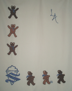 Frolicking Teddies, Collection of Mr and Mrs Vincent Sivori